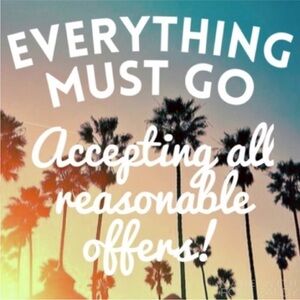 Everything Must Go Show Starting Now